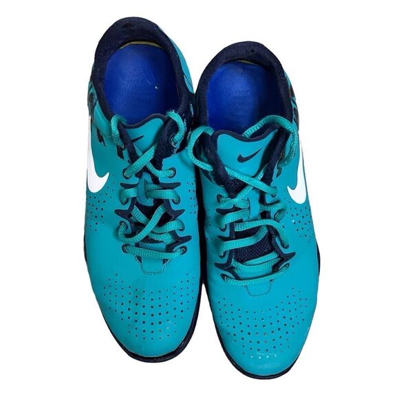 Nike Studio Training‎ Shoes Womens 7.5 Teal Black Gym Running Workout Treadmill - Picture 2 of 7